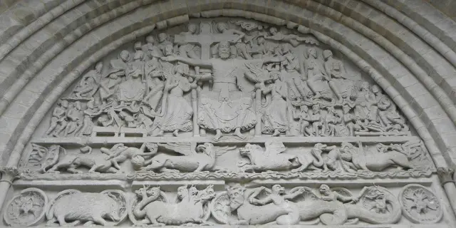 Tympan Abbatiale Beaulieu-sur-Dordogne