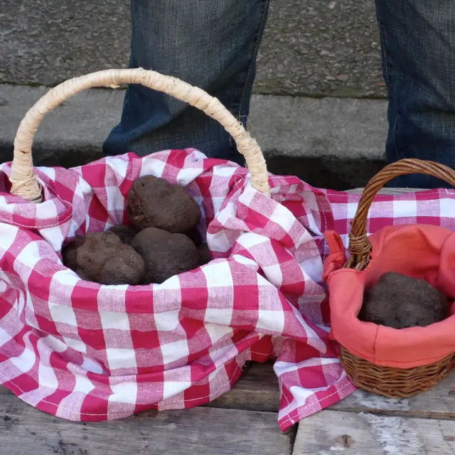 Marché aux Truffes à Lalbenque