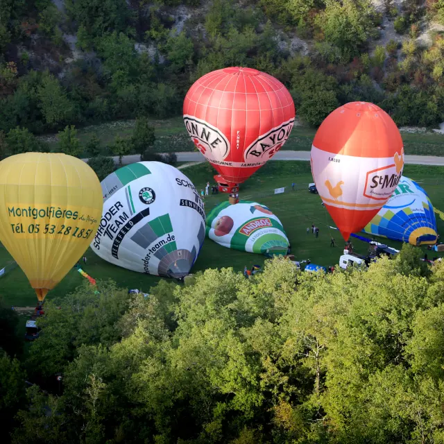 Envol depuis le canyon de l'Alzou