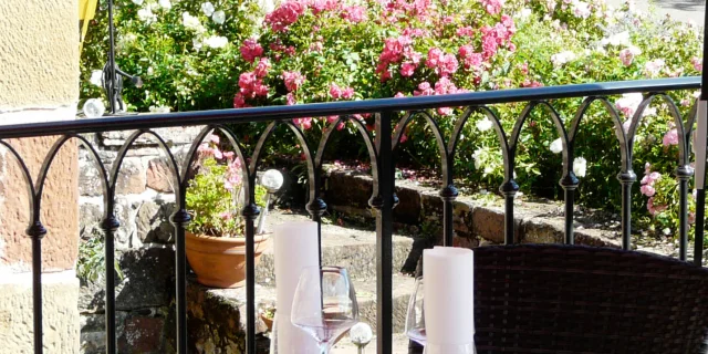 Déjeuner en terrasse
