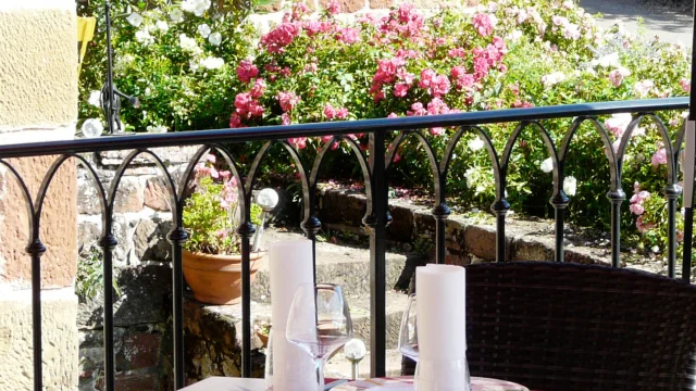 Déjeuner en terrasse