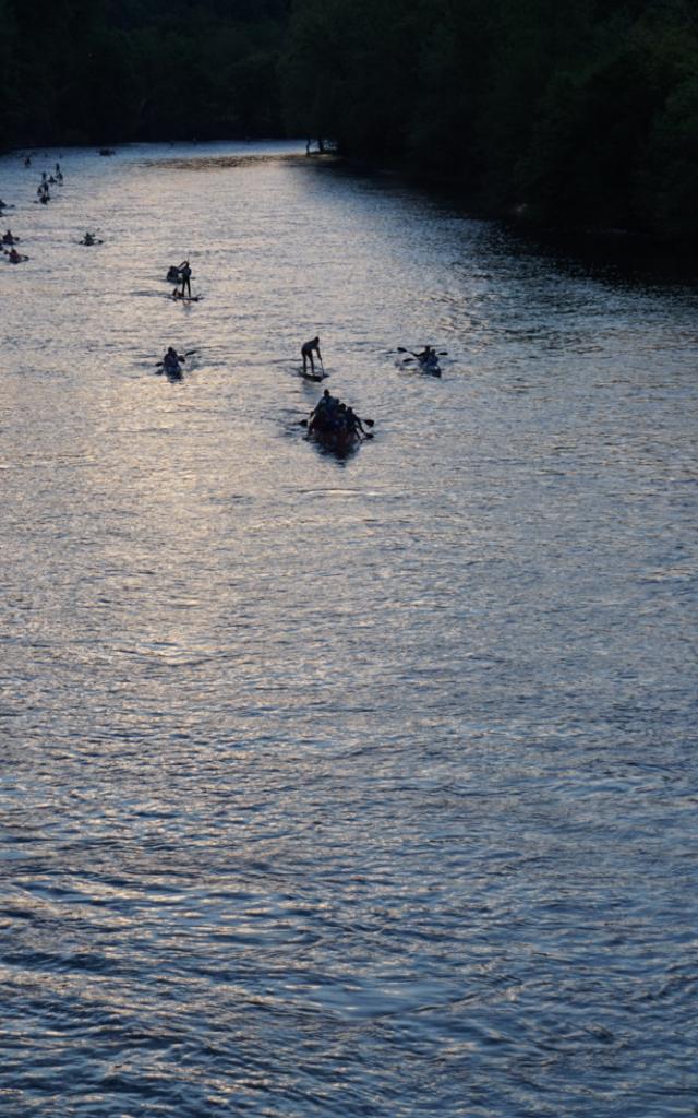 La Dordogne Intégrale au petit matin
