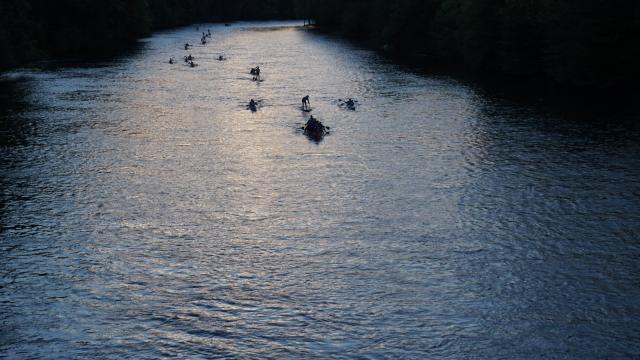 La Dordogne Intégrale au petit matin