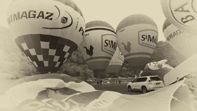 L'histoire des Montgolfiades de Rocamadour