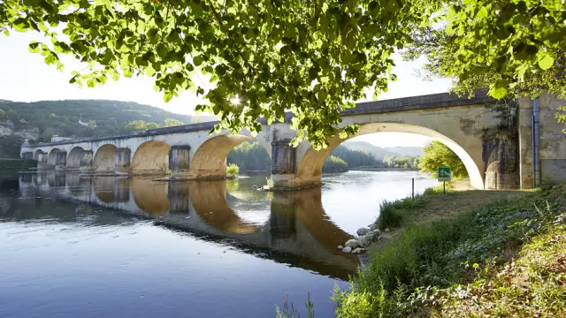 pont louis vicat sur la dordogne construit en 1812