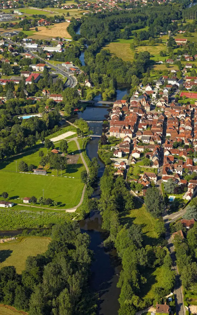 Bretenoux sur les rives de la Cère