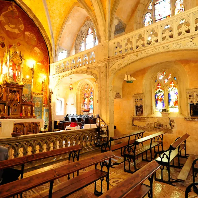Chapelle De La Vierge Noire A Rocamadour