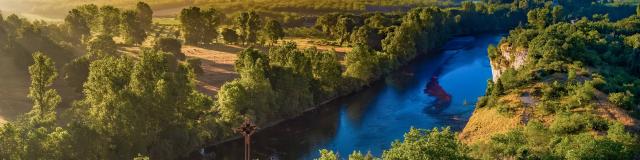 La Dordogne depuis le belvédère de Copeyre
