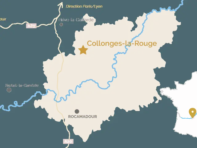 Carte Collonges
