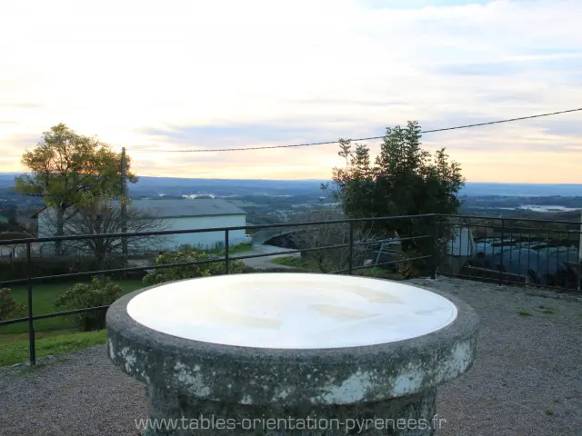 Table Orientation Labastide Haut Mont