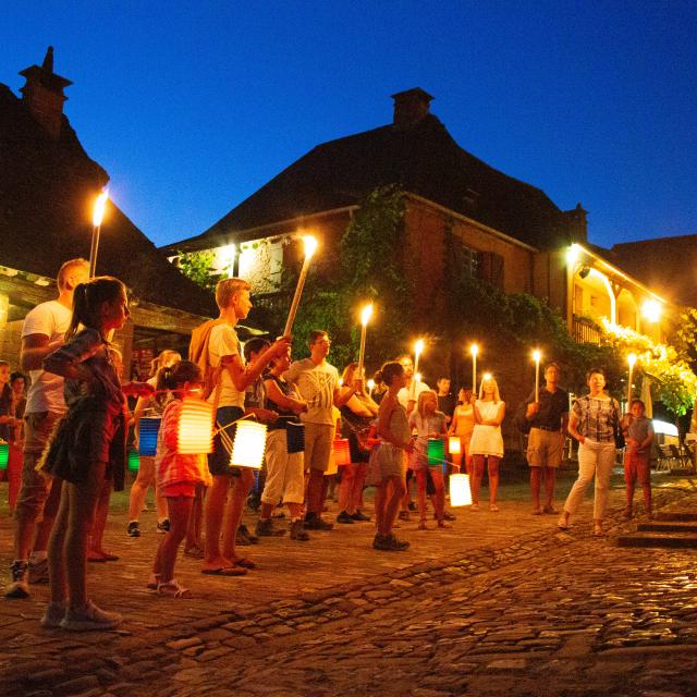 Visite Nocturne Flambeau Collonges©malikaturin 00024