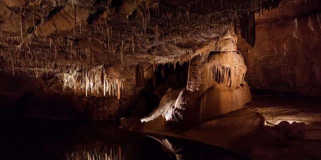 Salle des merveilles - grottes de Lacave