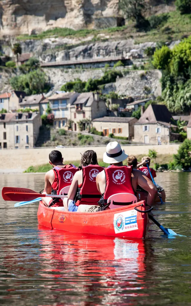 La Roque-Gageac en canoë