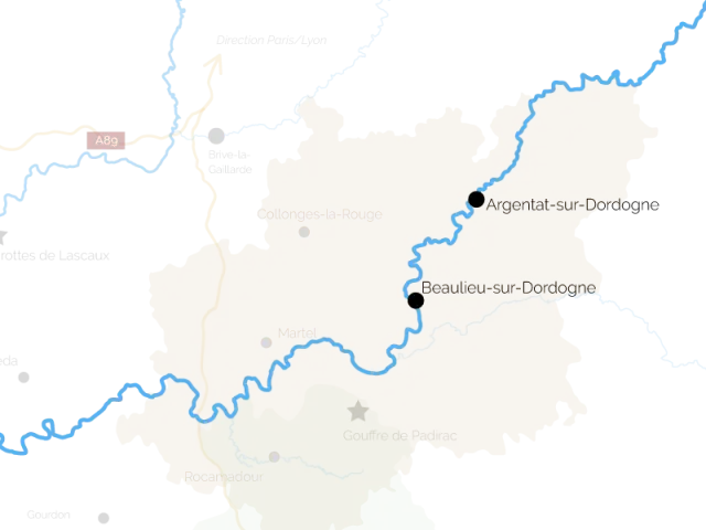 Gabares Vallée de la Dordogne