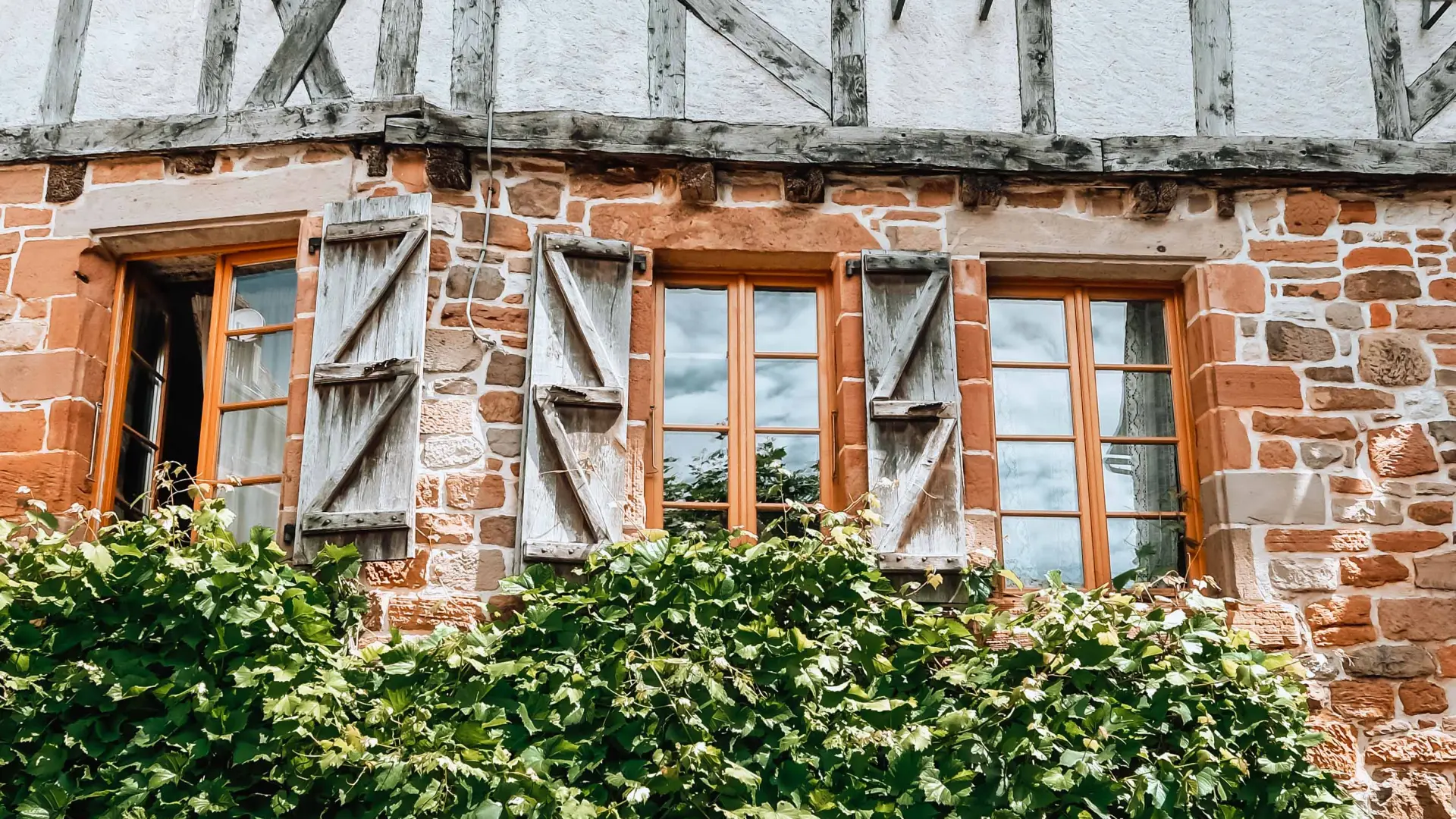 Meyssac maison à colombages