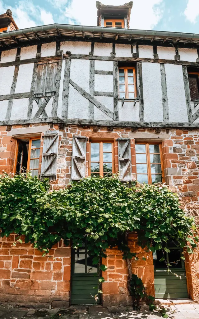 Meyssac maison à colombages