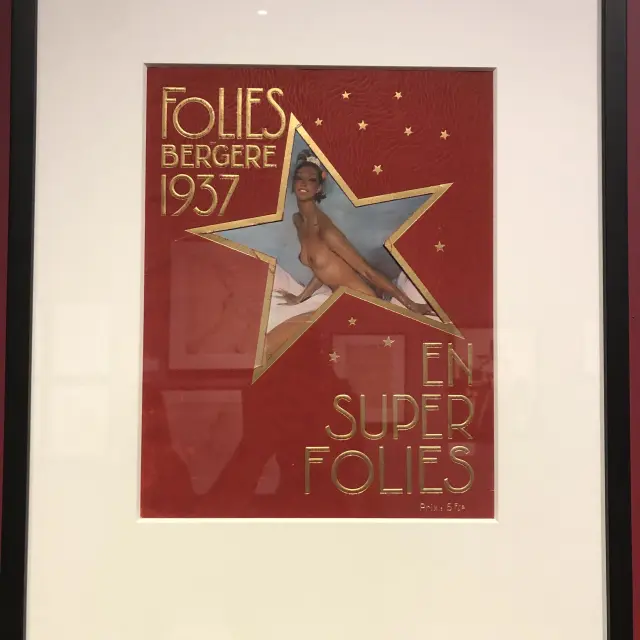 Affiche des Folies Bergères - exposition Joséphine Baker - Souillac