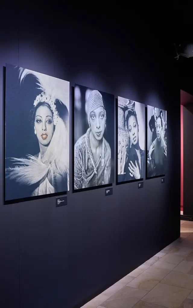 Exposition Joséphine Baker série de portraits