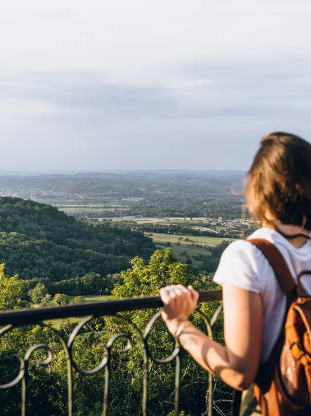 Vue depuis Loubressac