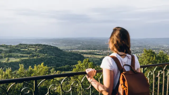 Vue depuis Loubressac