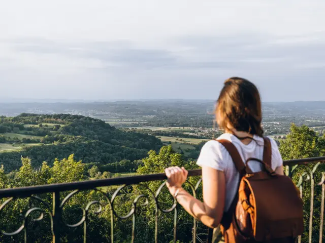 Vue depuis Loubressac