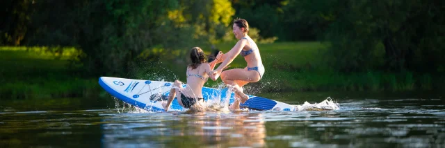 Paddle sur la Dordogne