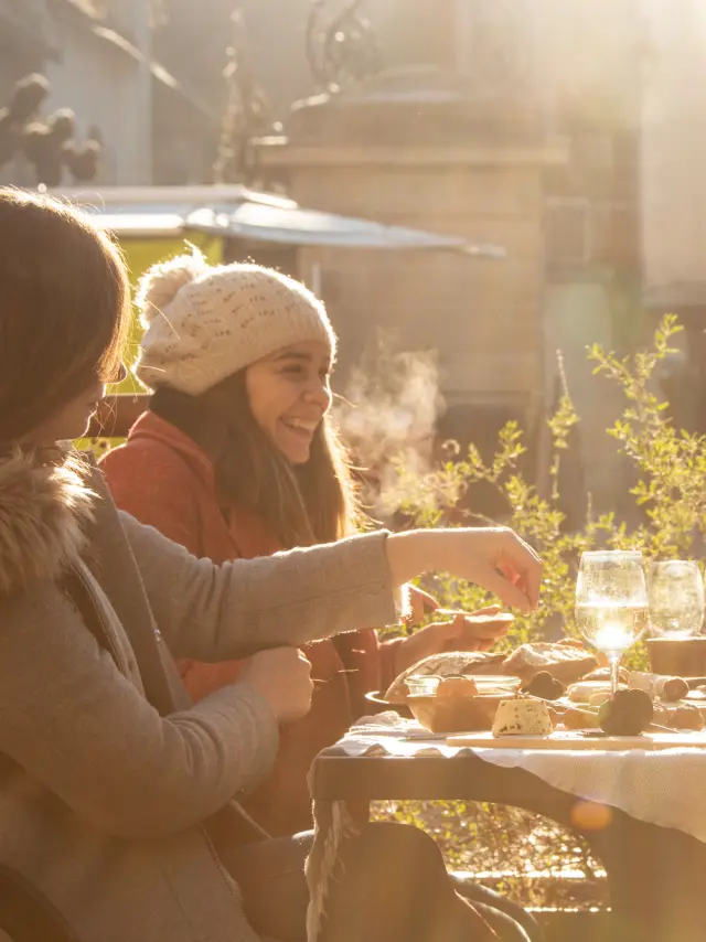 Repas marché à la truffe à Bretenoux