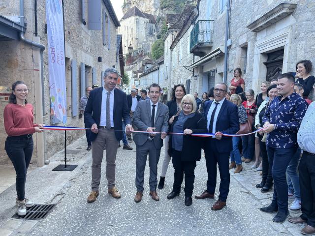 Inauguration Bureau Office Tourisme Rocamadour