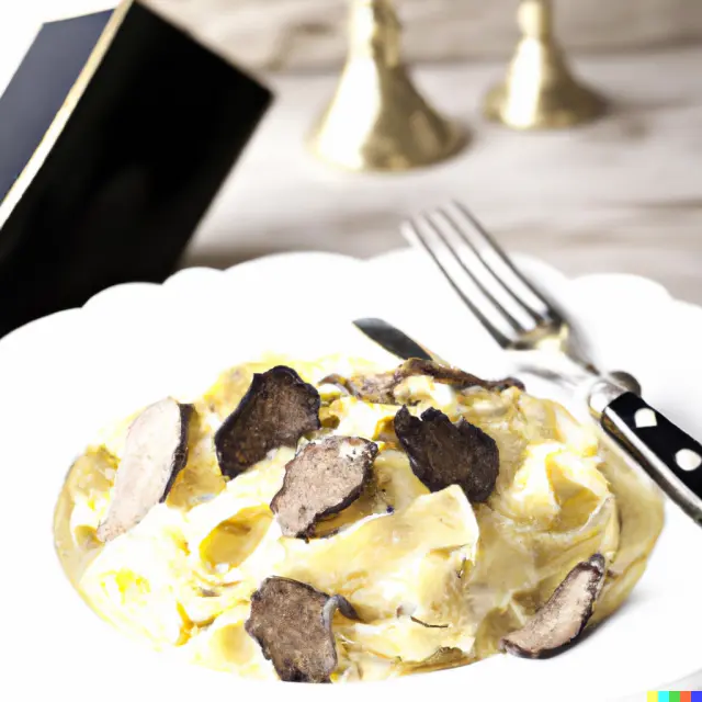 Tagliatelles aux truffes