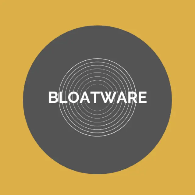 Bloatware - 1