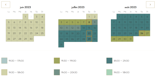 Horaires Padirac 2