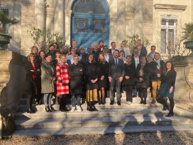 Signature officielle du contrat de destination Vallée de la Dordogne – Dordogne Valley le 23 novembre 2023 à Périgueux