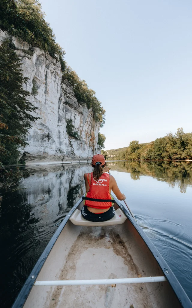 Balade en canoë sur la Dordogne