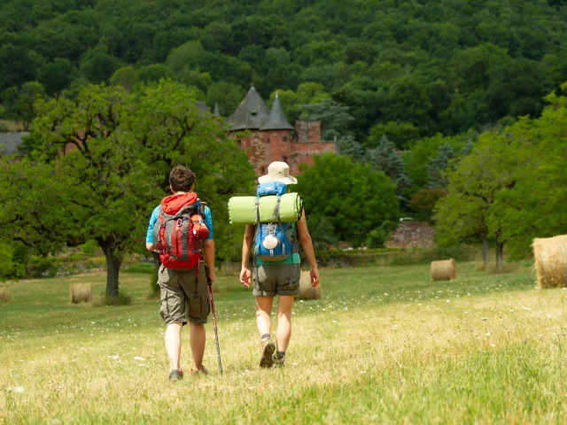 La voie de Rocamadour par Collonges-la-Rouge