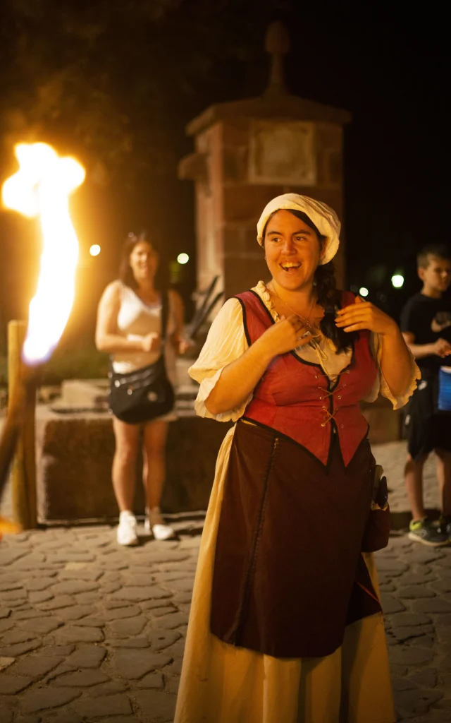 Visite nocturne à Collonges-la-Rouge