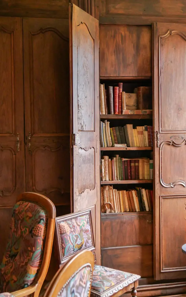 Bibliotheque du Château de Vassinhac