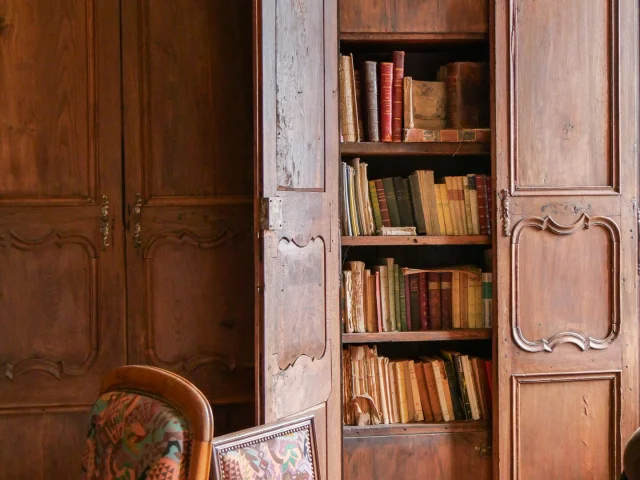Bibliotheque du Château de Vassinhac