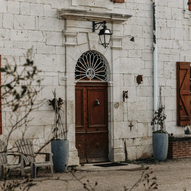 Porte d'entrée Clos du Chevalier