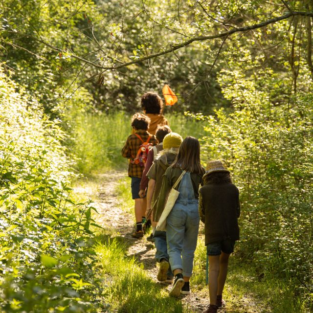 Balade entre copains en pleine nature