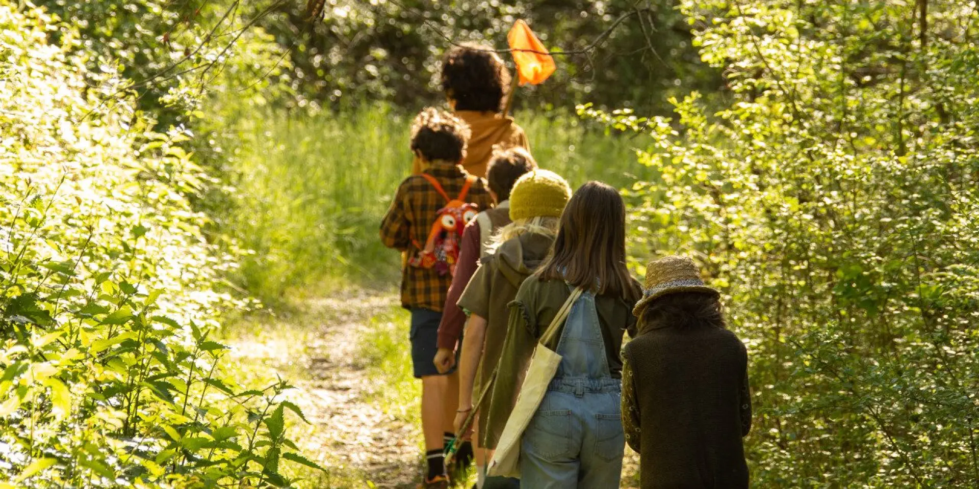 Balade entre copains en pleine nature