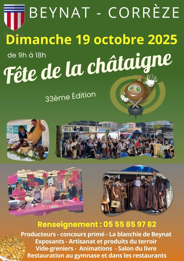 Foire Chataigne Beynat 2025