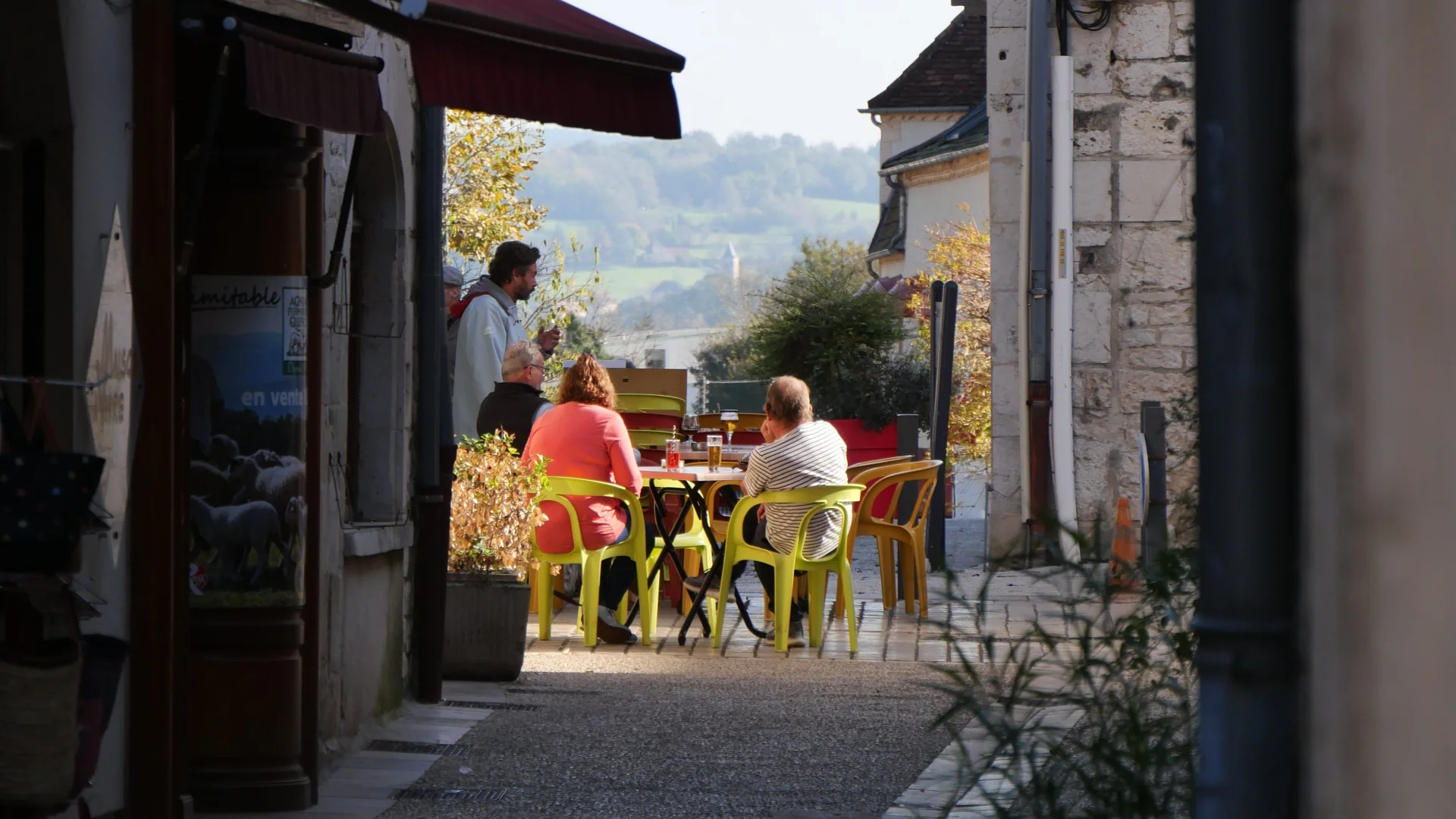 Terrasse à Gramat