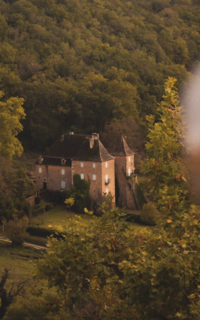 Vue Depuis Chateau Castelnau Bretenoux