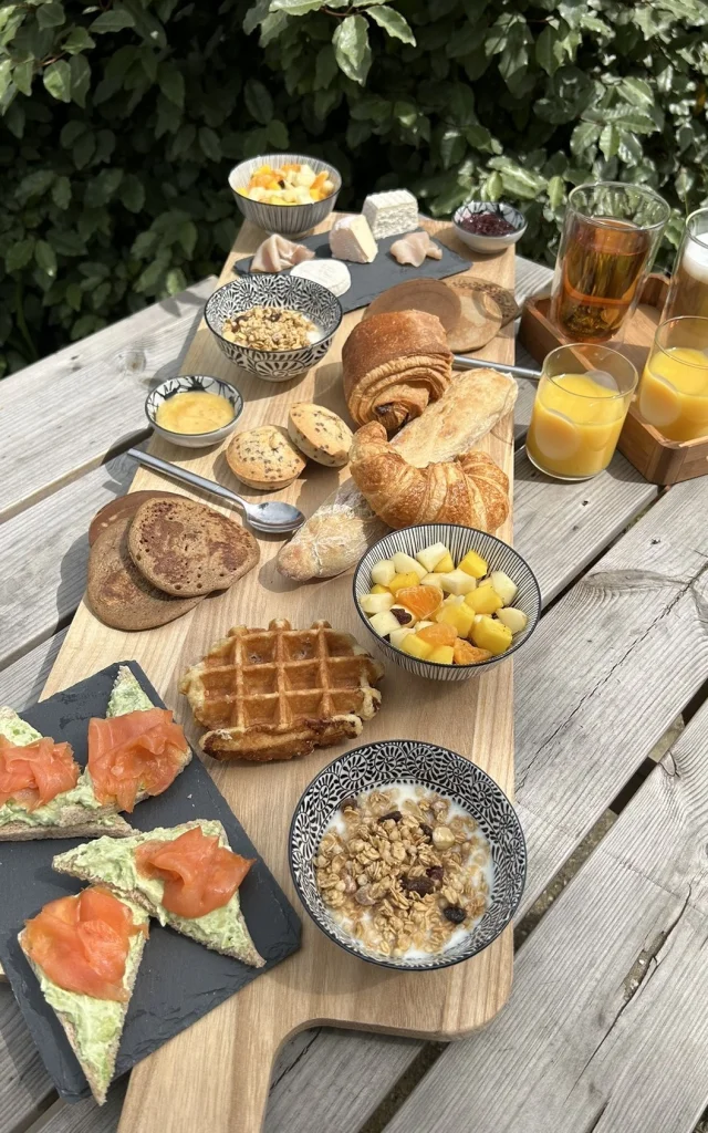 Petit-déjeuner les Noyers de Gaudelle