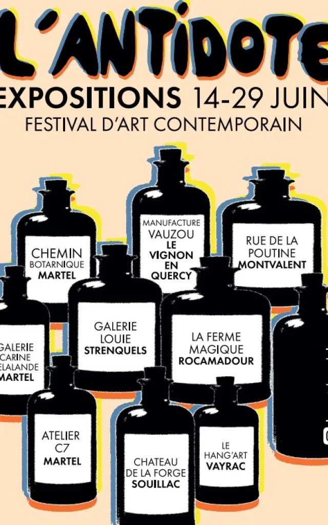 Affiche Festival Lantidote 2025