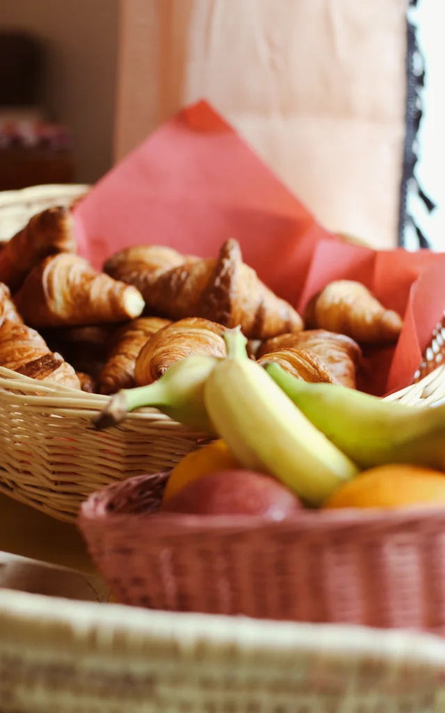Petit-déjeuner à l'Amadour Hôtel à Rocamadour