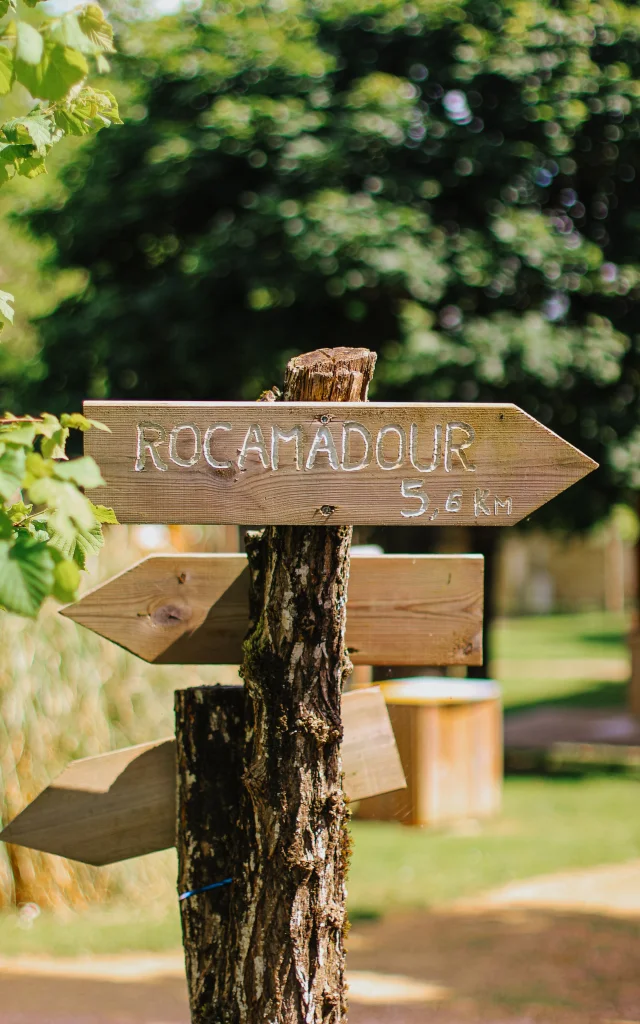 Parc du Camping Padimadour à Rocamadour