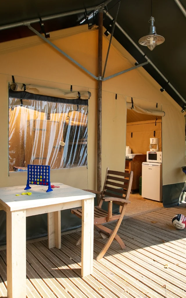 Tente lodge au Camping Padimadour à Rocamadour