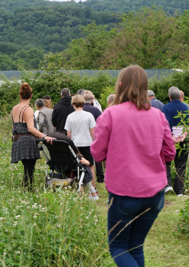 Visite des jardins de la Paysanne Rit