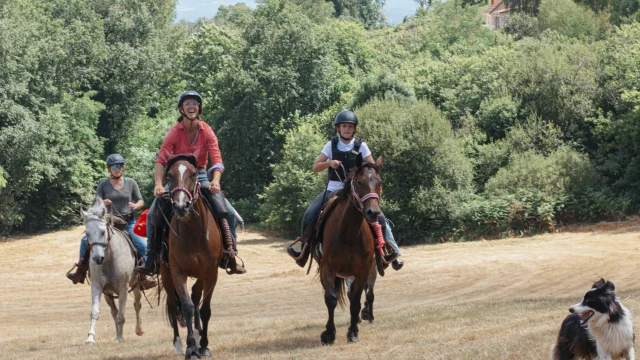 Galop à cheval